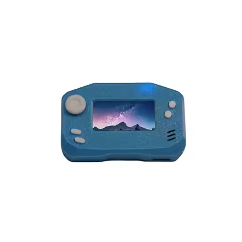 AS95-DIY Mini Game Console 1.3Inch Screen 600Mah Handheld Game Player Rechargeable STEM Learning