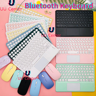 แป้นพิมพ์ภาษาไทย+ภาษาอังกฤษPortable 10Inch Wireless Mini Bluetooth3.0 Keyboard Touchpad พร้อมแป้นพิมพ์ Bluetooth สามารถใช้กับโทรศัพท์มือถือ / แท็บเล็ต / ทีวีของทุกยี่ห้อทุกยี่ห้อและทุกระบบ