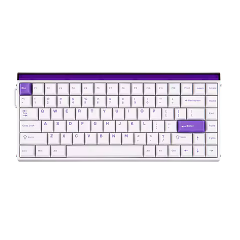 EPOMAKER AULA Hero84 HE 75% US QWERTY Layout Wired Hall Effect Mechanical Keyboard with RGB Lightbox