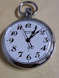 精工seiko 鐵道石英懷錶