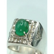 CINCIN PERAK 980 ZAMRUD TEBAL