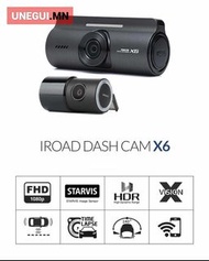 IROAD X6 DASHCAM  ⚡2023年新款採用 Sony STARVIS Image Sensor / 內置GPS  ⚡全新原裝行貨一年保用 ⚡ 實體店經營信心保證