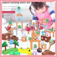 Set Mainan Ketapel Boneka Kartun Angry Birds Untuk Edukasi Anak