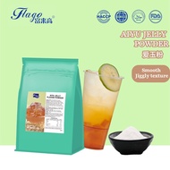 Flago Aiyu Jelly Powder Chewy Soft Instant Lemon Aiyu Jelly Mix Bubble Tea Drinks Topping Halal 1KG