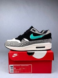 Atmos x NIKE Air Max 1 Retro 'Elephant' 2017  氣墊跑步鞋 大象爆裂紋 908366-001