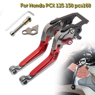 Folding Extendable Motorcycle CNC Brakes Clutch Lever with Parking Function For Honda PCX 125 150 pcx160 Accessories