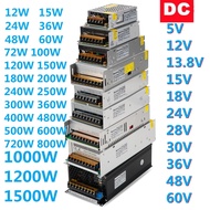 DC 5V 12V 24V 36V 48V 60V Switching Power Supply 2A 3A 4A 5A 8A 10A 15A 20A 25A 30A 40A 50A 60A 100A หม้อแปลงอะแดปเตอร์