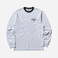 Carhartt WIP Men's 89 Ringer Longsleeve T-Shirt White Original
