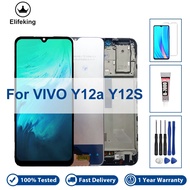 LCD Display For VIVO Y12a Y12S  V2102 V2026 V2042 Touch Screen Assembly With Frame V2033 Replacement