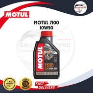 MOTUL 7100 Fully 10W50 10W-50 [ READY STOCK ] 100% Original Minyak Hitam Motul