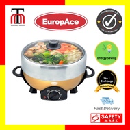 Europace ESB 3501S Deluxe Steamboat with Grill 5L