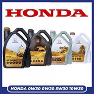 HONDA Fully Synthetic 0W20 0W30 / Semi Synthetic 5W30 / 10W30 Engine Oil (4L)