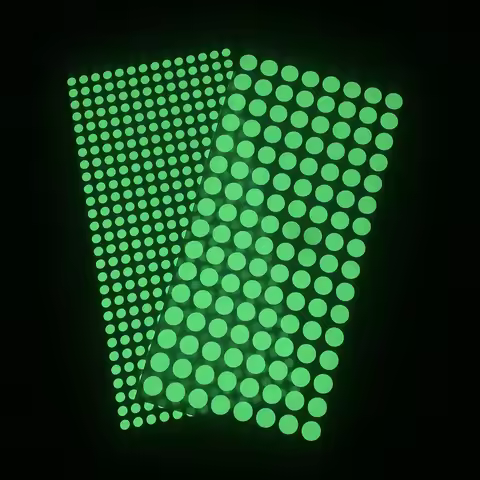 Glow Star Dot Sticker Children's Room DIY Bedroom Ceiling Self-Adhesive Decoration Luminous Fluoresc
