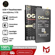 LCD Fullset Touchscreen Vivo Y75 S1 Pro Black OG Plus - Store Warranty