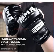 MMA UFC Half Finger MMA UFC Boxing Leather Gloves UFC Gloves
