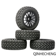 4pcs RC 9062-8019 74MM Rally Tires Tyre Wheel Rim For 1:10 1:16 HSP HPI Wltoys SAKURA D3
