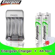 Energizer Original AA Battery Charger 1.2V AA 2450mAh Ni-MH Rechargeable Battery for camer CKX