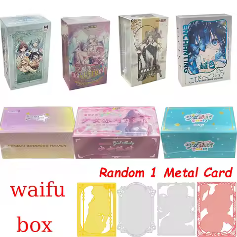 2026 Goddess Story Card Metal Cards SENPAI GODDESS HAVEN Girl Party Goddess Feast Waifu Cards Genki 