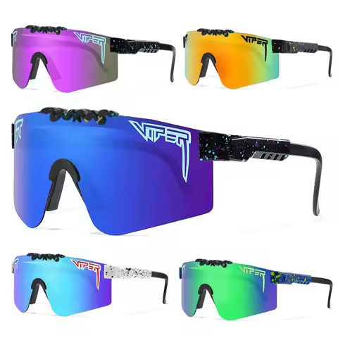 Adult UV400 Sun Glasses Pit Viper Sunglasses Men Women Adults Outdoor Eyewear Sport Goggles Mtb Shad