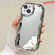 Live  Case iphone 7 7 Plus X XR XS Max 11 12 13 Pro Plus Max Case Melting Softcase Mirror Silicone W