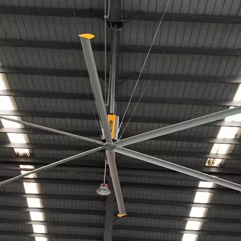 High Floweing Hvls Roof Top Fan Reducer Hvls Fan 10 Feet 2.4 Meter Hvls Fans