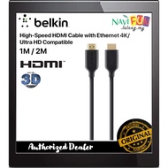 [Ethernet 4K/Ultra HD Compatible] BELKIN (Ori) High-Speed HDMI Cable