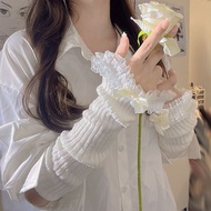 New Lolita Cute Sleeves ins Japanese All-Match Extended Warm Gloves Autumn Winter Yabi Style y2ky Ex