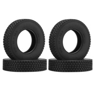 4Pcs 20mm Tractor Tires for 1/14 Tamiya RC Semi Tractor Truck Tipper MAN King Hauler ACTROS SCANIA A