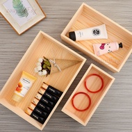 ZYff Wooden Box Rectangular Square Covered Solid Wood Storage Box Storage Wooden Box/customization W