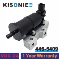 24V Fuel Transfer Pump 446-5409 4465409 Compatible for Caterpillar CAT C4.4 C6.6 C7.1 312E 312F 313F