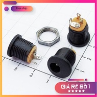 [10 Pieces]- DC022A Female DC Power Connector 5521 2.1mm Needle Wire Connector Chip World
