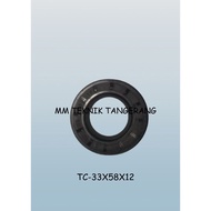 Oil seal TC 33X58X12 33X58X12 Rubber Oil sil shock breaker 33 58 12