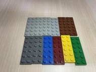 LEGO 樂高 玩具 積木 零件 全新 3795 薄板 Plate 2x6 淺灰 紅棕 深灰 藍 深紅 黃 綠