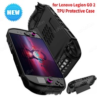 For Lenovo Legion GO 2 Cover TPU Protective Case Shockproof Protector Cover for Legion GO With Stand