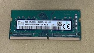 海力士 SK Hynix 8GB DDR4 PC4 2400T 1RX8 筆記型記憶體 雙面