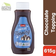 Coles Chocolate Topping 615g