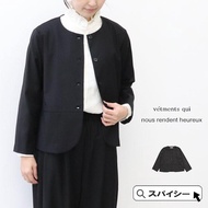 ヌーランドオロー nous rendent heureux 824245 ラウンドネック ジャケット 10％offクーポン配布中