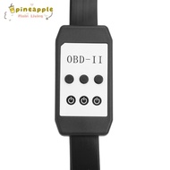 PINEAPH OBD2 Extension Cable, ABS 16Pin OBD2 Splitter Cable, Stable 1 To 3 Port 48cm/1.57ft Individu