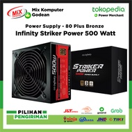 Power Supply Unit / PSU INFINITY Striker Power 500 Watt 80 Plus Bronze
