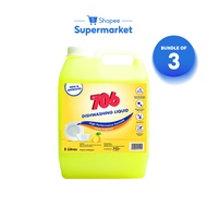 [Bundle of 3] TP706 Dishwashing Liquid Lemon (5L)