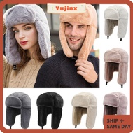 YUJINX Bomber Hat Trapper Thick Plush Windproof Winter Hat