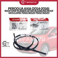 PERODUA AXIA (2014-2016) ROOF DRIP RUBBER GETAH BUMBUNG ROOF MOULDING 75551-BZ120 75552-BZ120