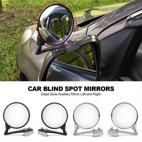 Wide Angle Dead Zone Auxiliary Mirror Car Reversing Parking Helper Car Blind Spot Mirror Rear View M