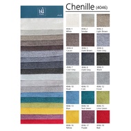 [Bù FABRIC] 4046 CHENILLE | POLYESTER FABRIC