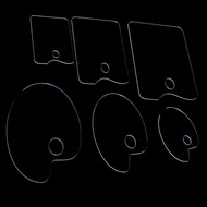 [B&T] 1Pc Clear Acrylic Artist Paint Mixing Palette Watercolor Palette Pigment Tray {sg}