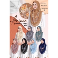 Tudung Sarung ARIANI Vietnam ( 2 Layer )