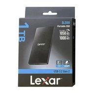 Lexar 1TB SL300 USB 3.2 Gen 2 Portable SSD (LSL300001T-RNBNG) - USB-C/USB-A
