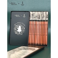 China X British Co-Branded Alice Series Sketch Pencil Set Beginners Introductory Students Use 2b4b A