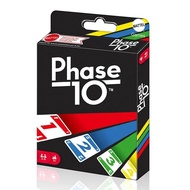 UNOBR Mattel Games UNO  Phase 10  Card Game for Family Night Featuring Tv Show Themed Graphics and a