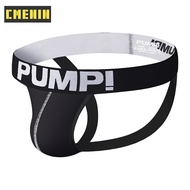 CMENIN PUMP (1 Pieces) LOGO ตาข่ายเซ็กซี่ชายชุดชั้นใน thong mens jockstrap มาใหม่ thongs jockstrap ผู้ชายและ g strings H600